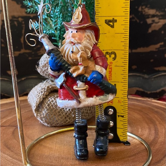 🧯Set of 3 Firefighter Ornaments - Picture 8 of 13